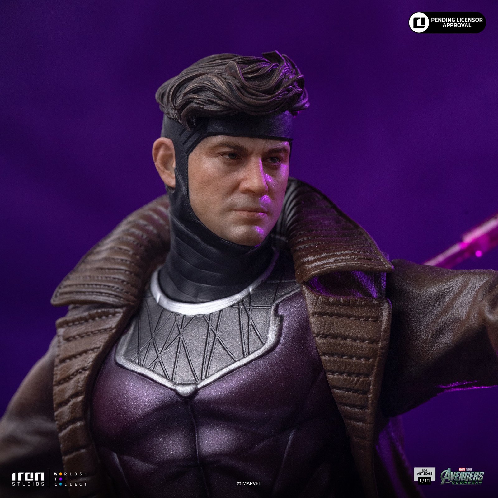 Iron Studios Gambit - Avengers Doomsday - BDS Art Scale 1/10 (FREE A4 Poster) - Image 8