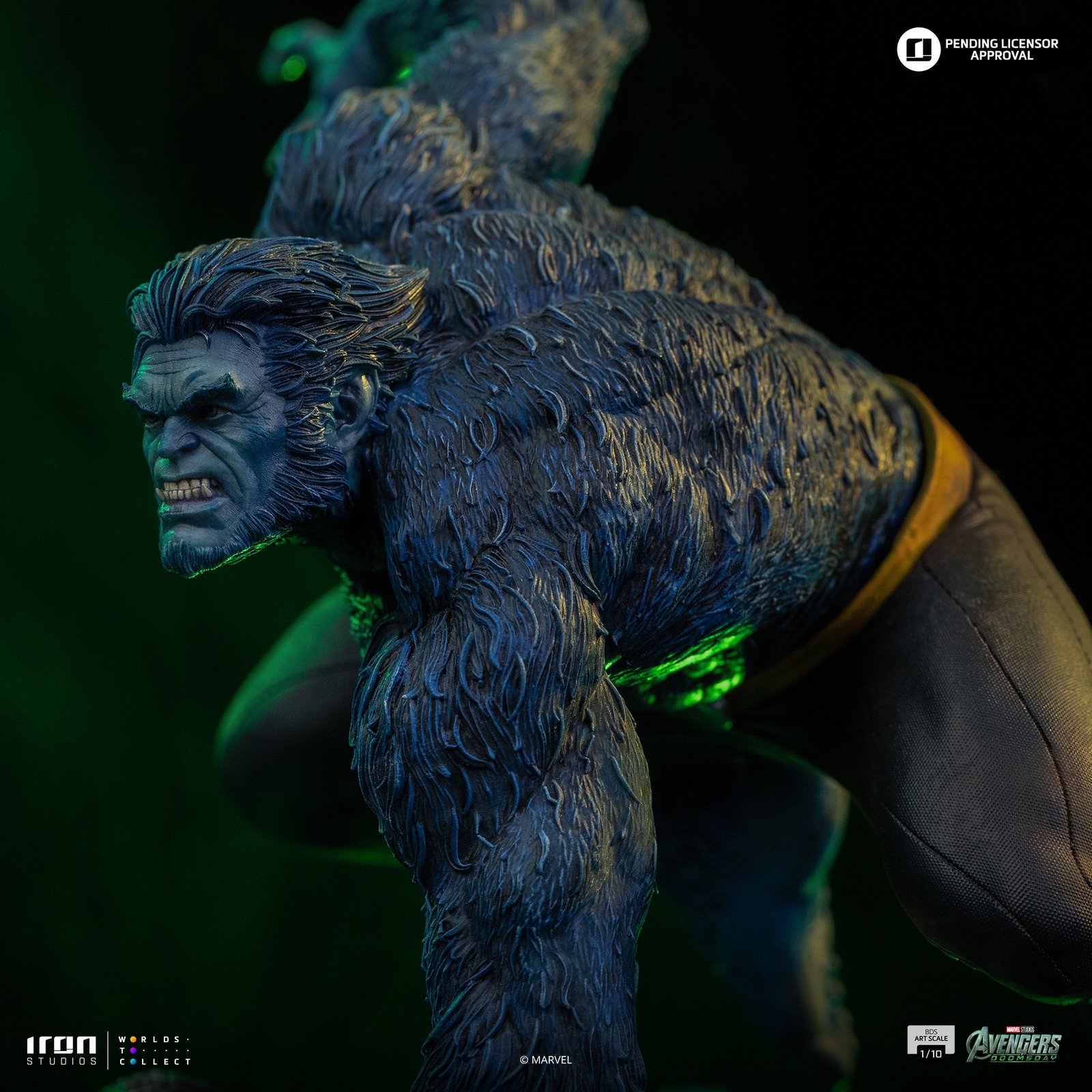 Iron Studios Beast - Avengers Doomsday - BDS Art Scale 1/10 (FREE A4 Poster) - Image 10