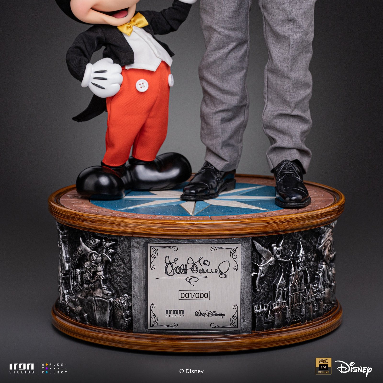 Iron Studios Walt Disney & Mickey Mouse - Disney Classics - Legacy Replica 1/4 (FREE DELIVERY Within Metro Manila) - Image 9