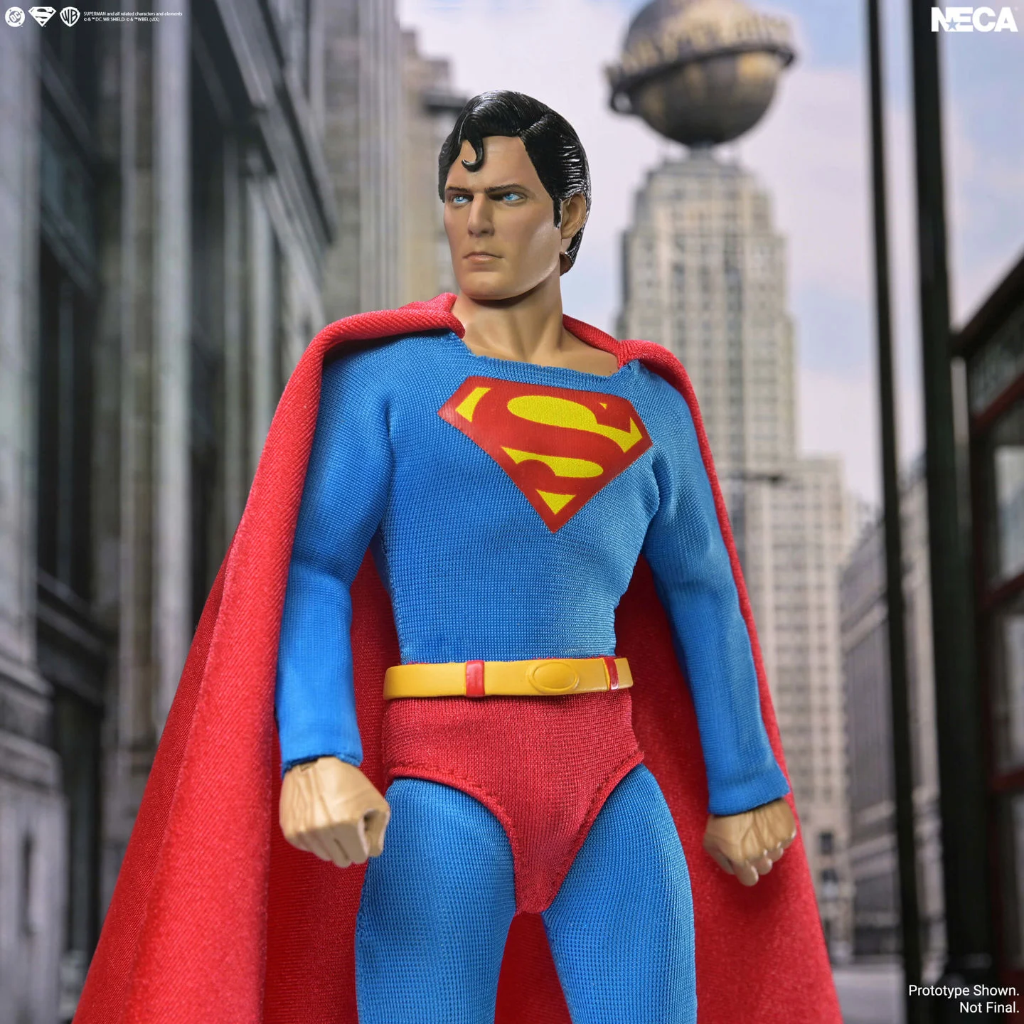 NECA Superman (1978 film) - 8” Clothed Action Figure - Superman