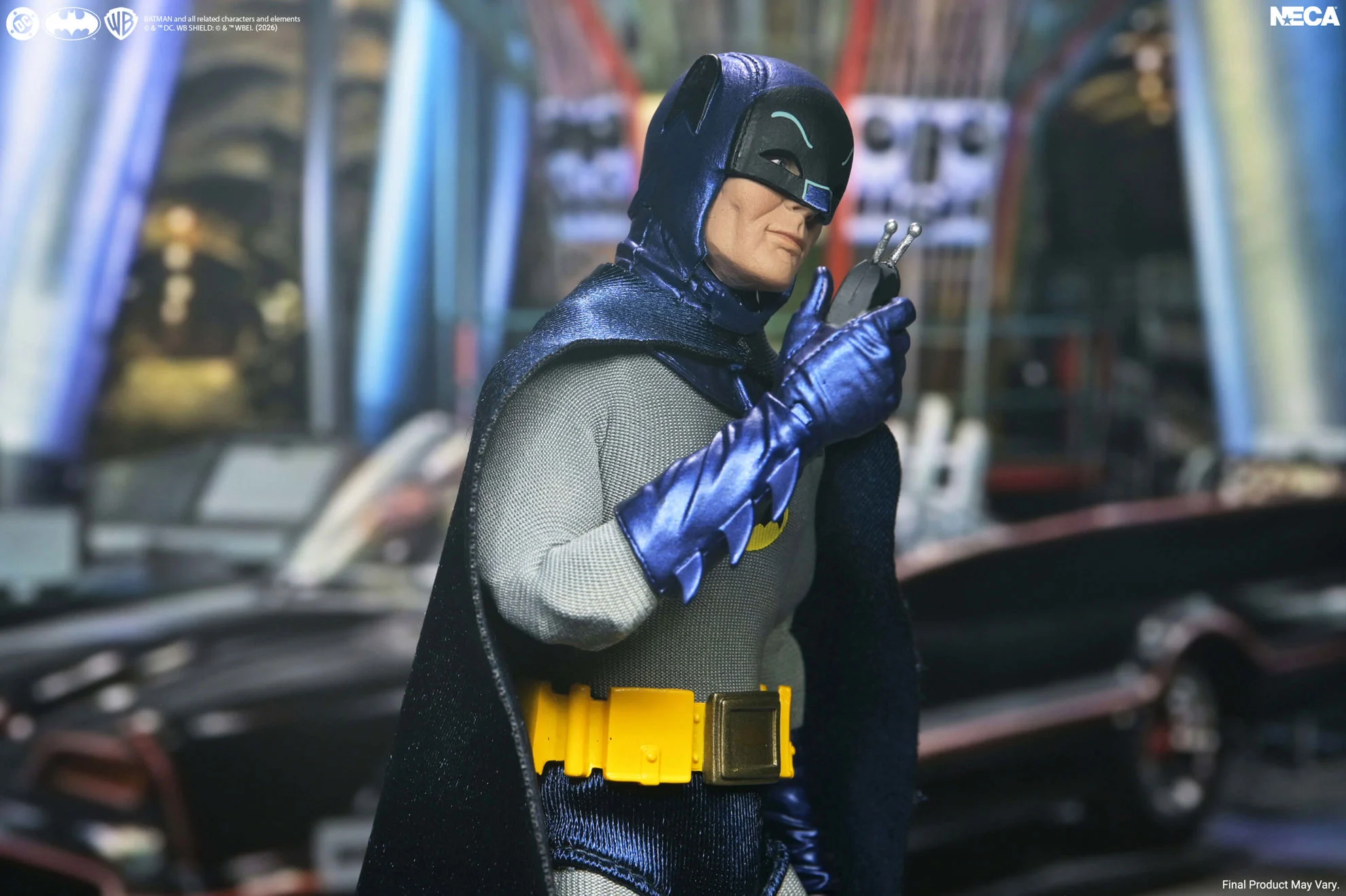 NECA Batman (1966 TV Show) - Batman 8” Clothed Action Figure - Image 5