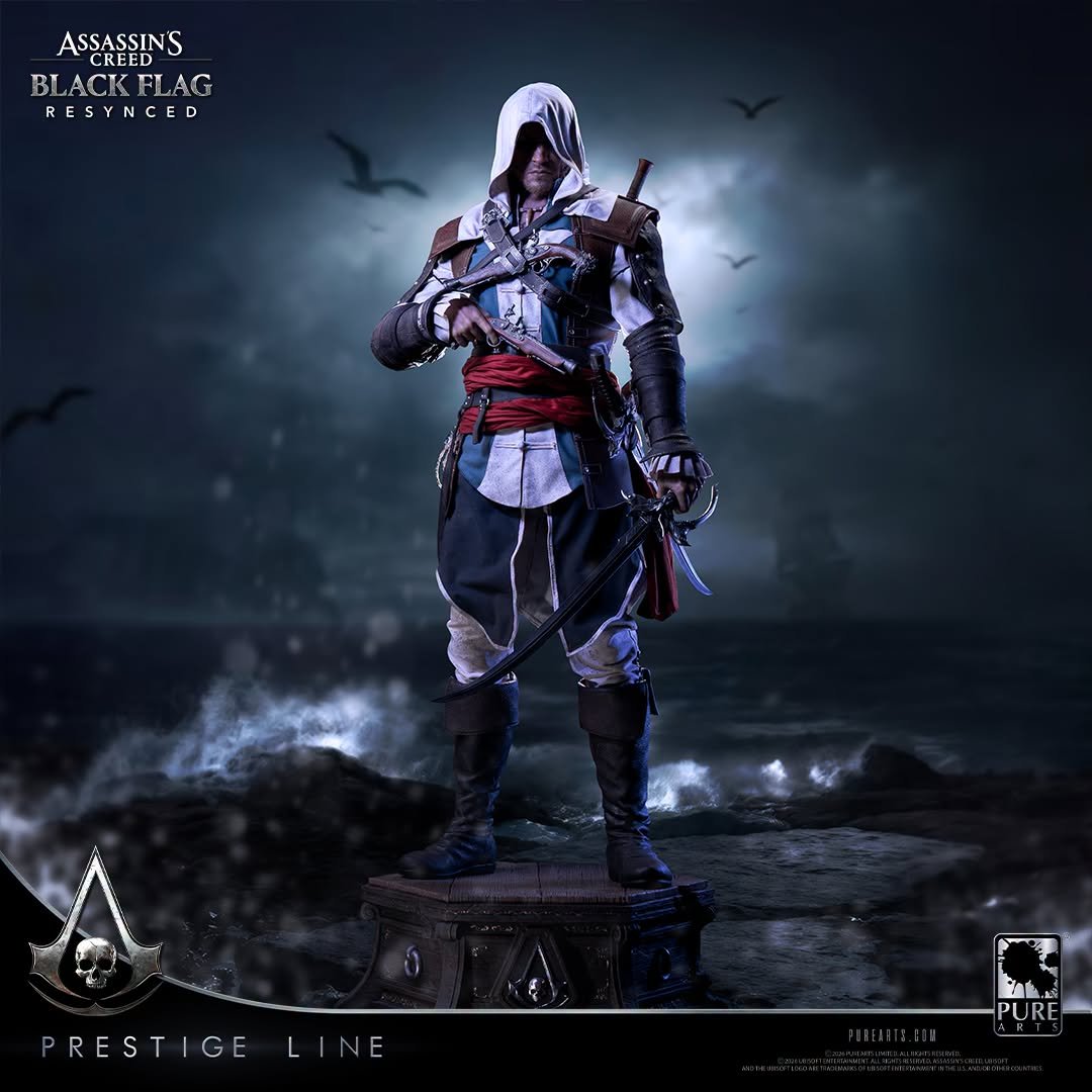 Pure Arts Prestige Line – Assassin’s Creed Edward 1/2 Scale Statue (FREE DELIVERY Within Metro Manila)