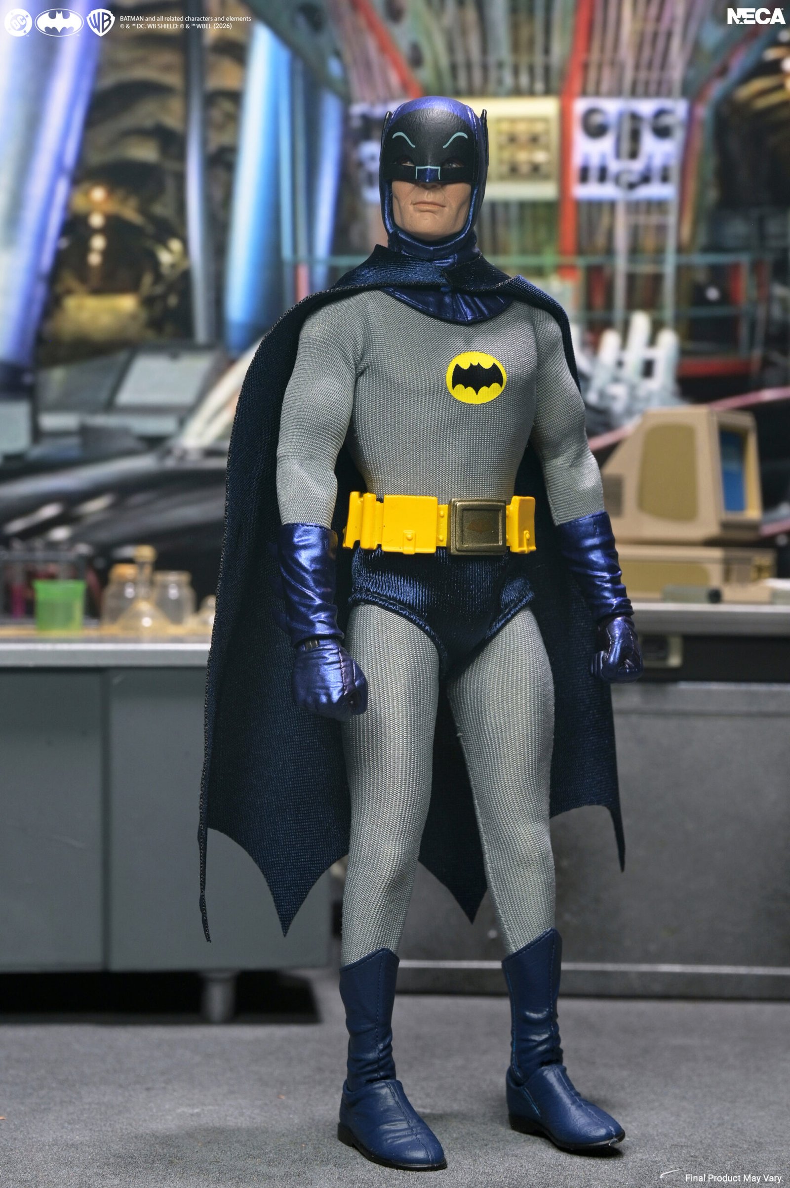 NECA Batman (1966 TV Show) - Batman 8” Clothed Action Figure - Image 7