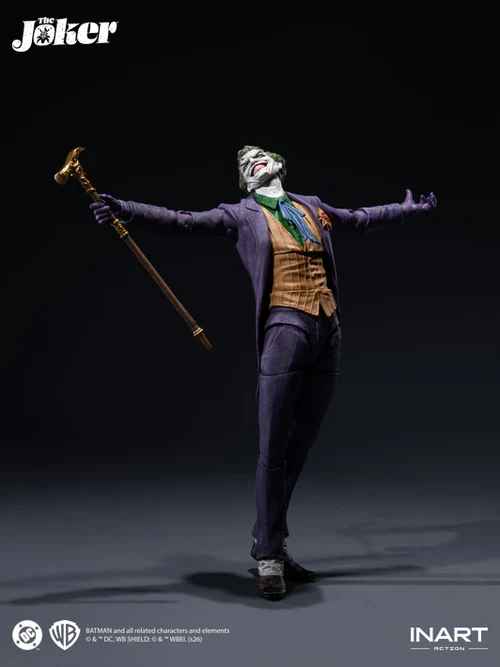 Queen Studios INART Action - The Joker Action Figure Joker 1/12 Scale Figure