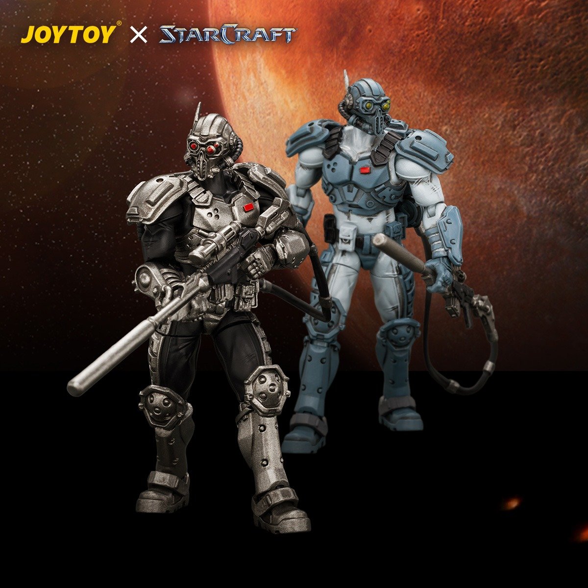JoyToy Starcraft Terran Ghost Set 1/25 Figure