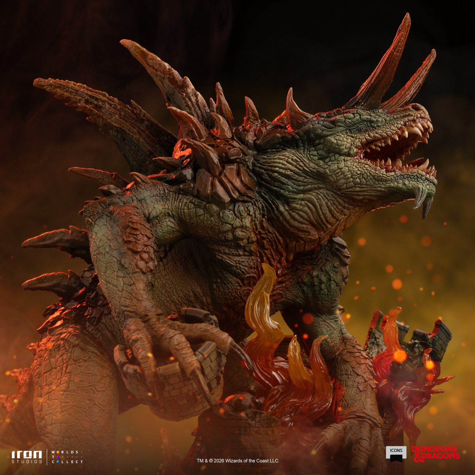 Iron Studios Tarrasque - Dungeons and Dragons - Icons (FREE DELIVERY Within Metro Manila)