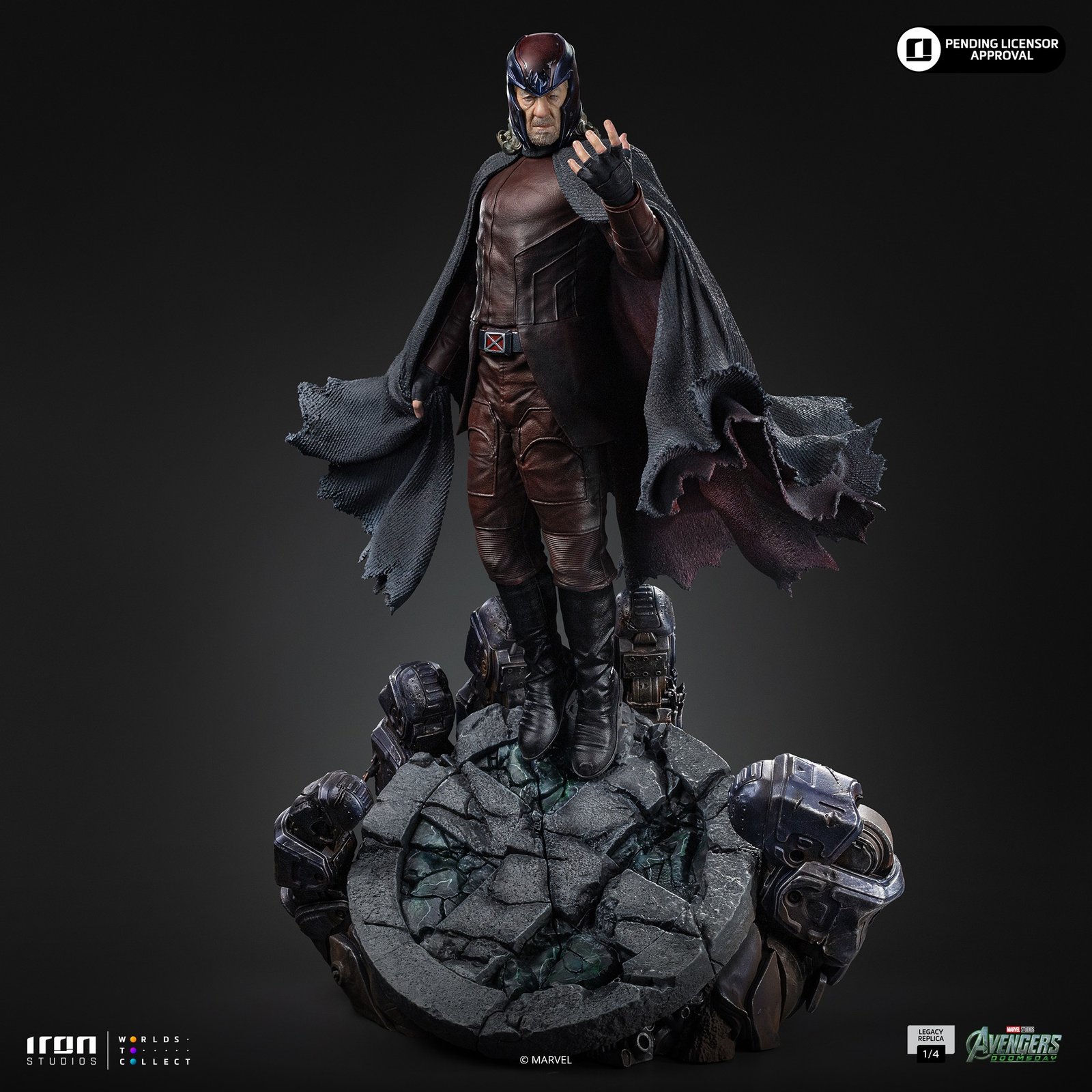 Iron Studios Magneto - Avengers: Doomsday - Legacy Replica 1/4 (FREE DELIVERY Within Metro Manila) - Image 8