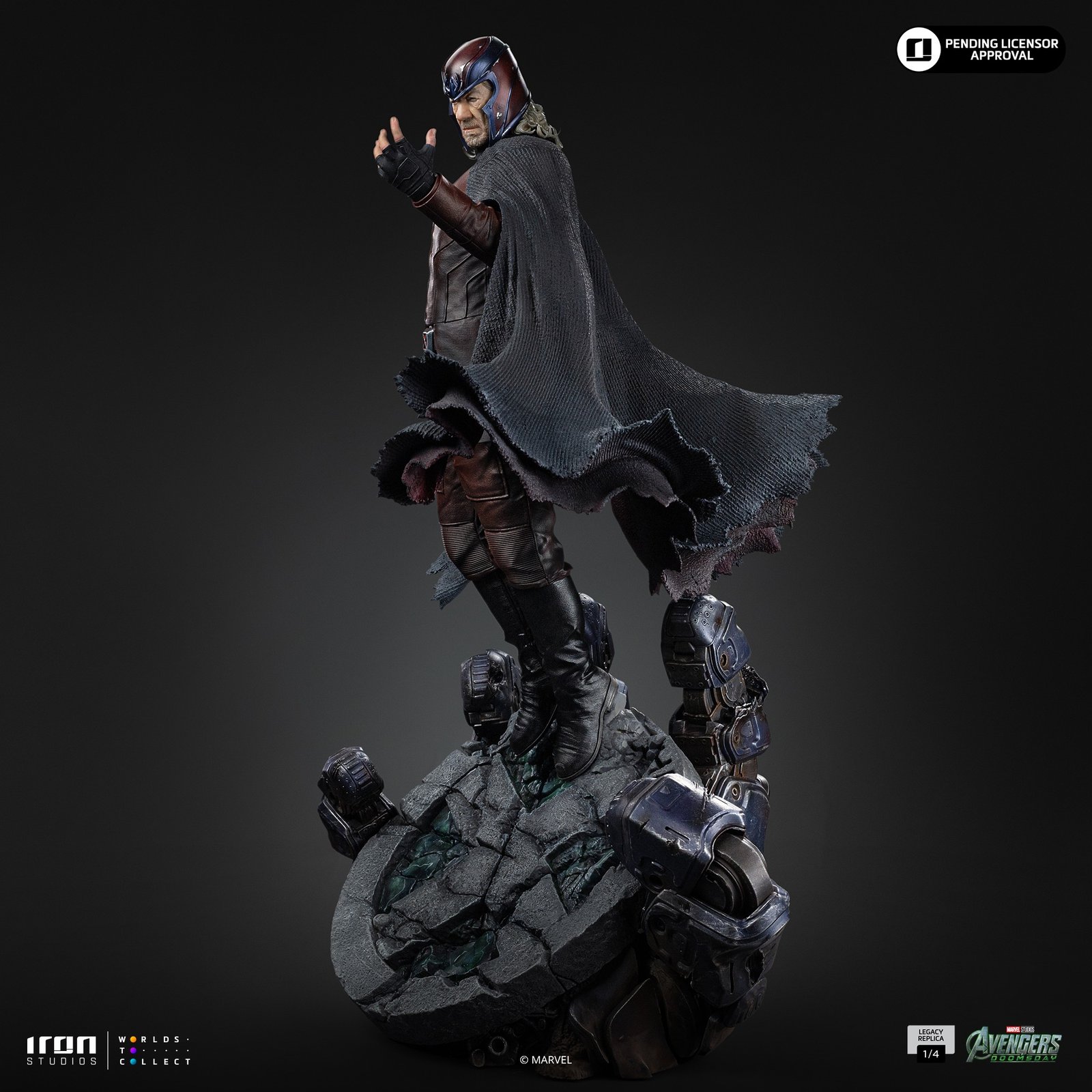 Iron Studios Magneto - Avengers: Doomsday - Legacy Replica 1/4 (FREE DELIVERY Within Metro Manila) - Image 6