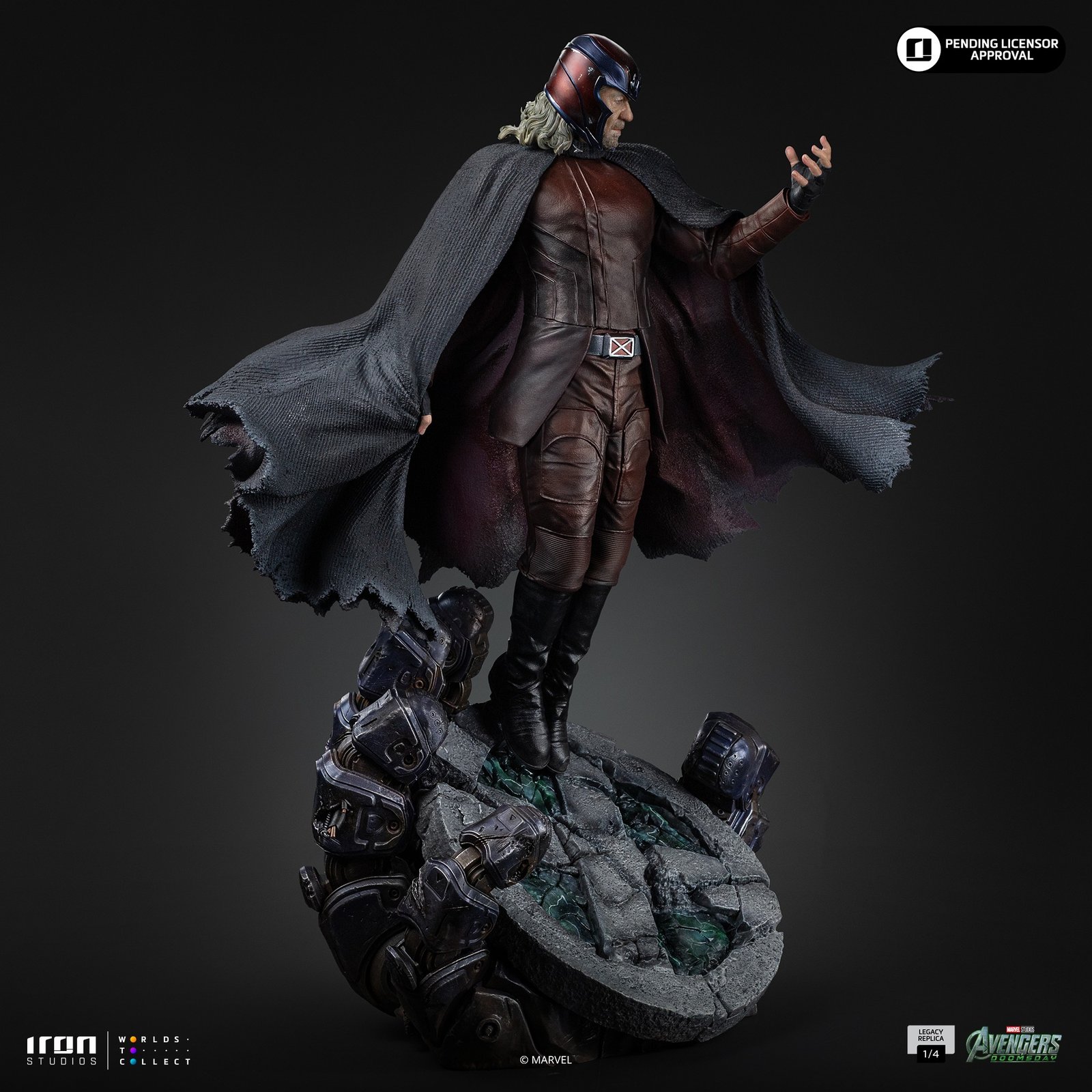 Iron Studios Magneto - Avengers: Doomsday - Legacy Replica 1/4 (FREE DELIVERY Within Metro Manila) - Image 4