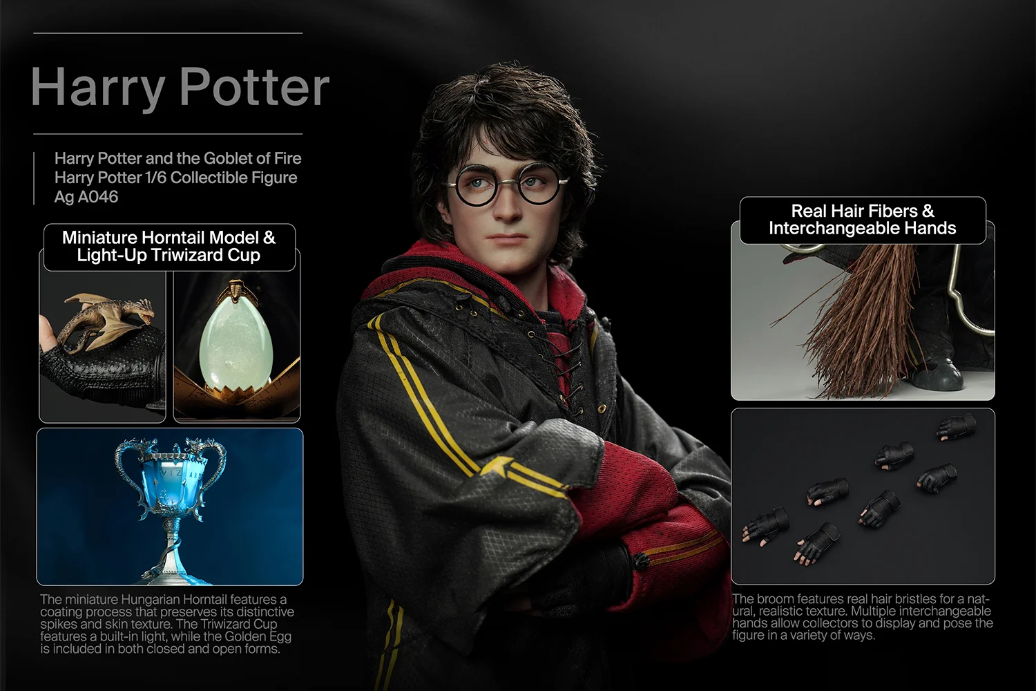 INART - Harry Potter and the Goblet of Fire - Harry Potter 1/6 Collectible Figure (FREE DELIVERY Within Metro Manila) - Image 2