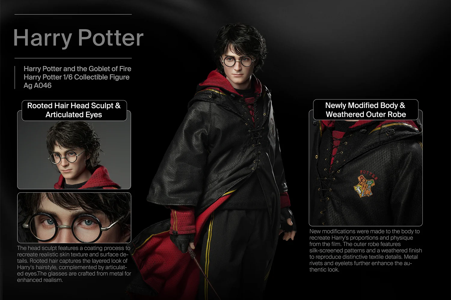INART - Harry Potter and the Goblet of Fire - Harry Potter 1/6 Collectible Figure (FREE DELIVERY Within Metro Manila) - Image 3