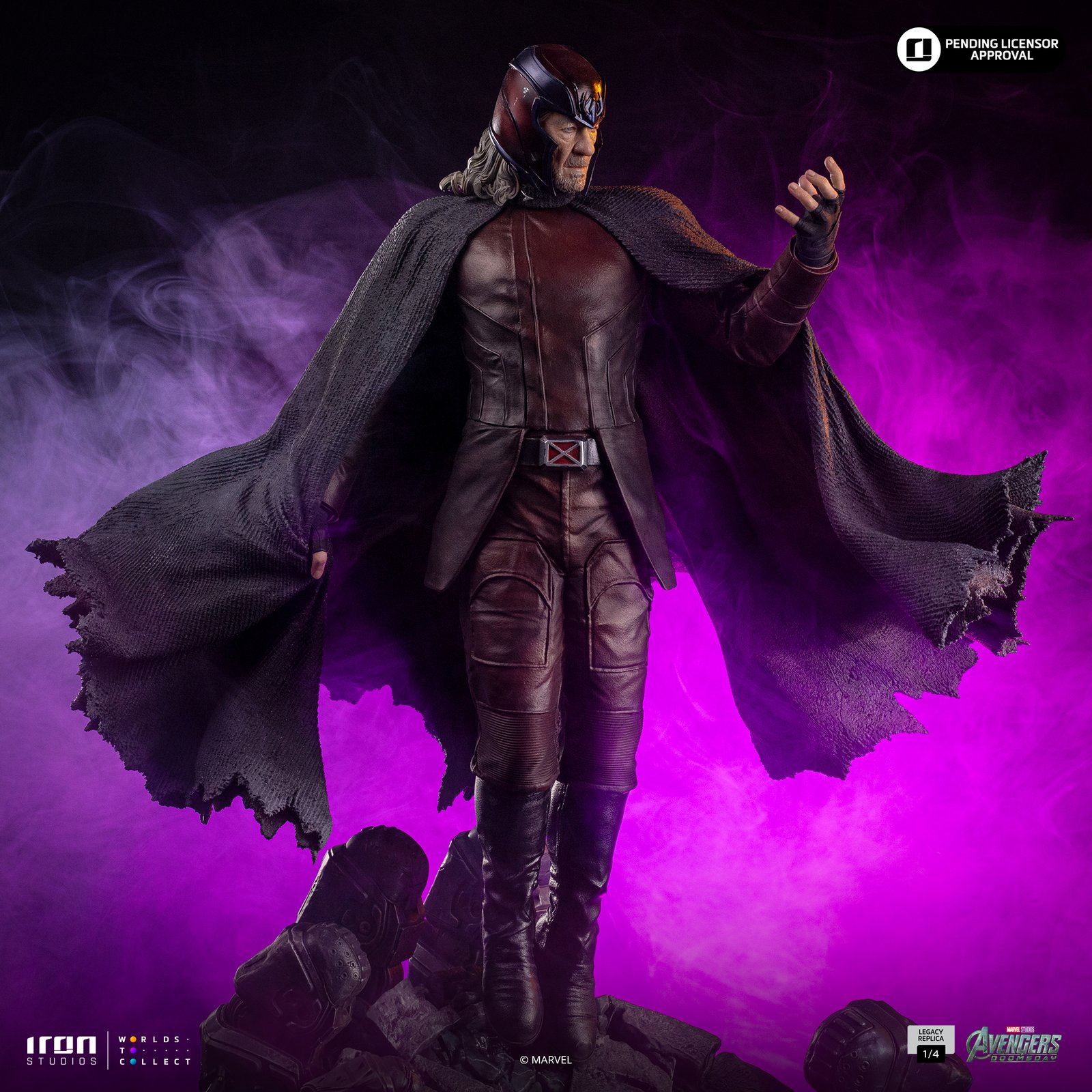 Iron Studios Magneto - Avengers: Doomsday - Legacy Replica 1/4 (FREE DELIVERY Within Metro Manila)